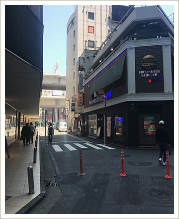 横浜店への道順3